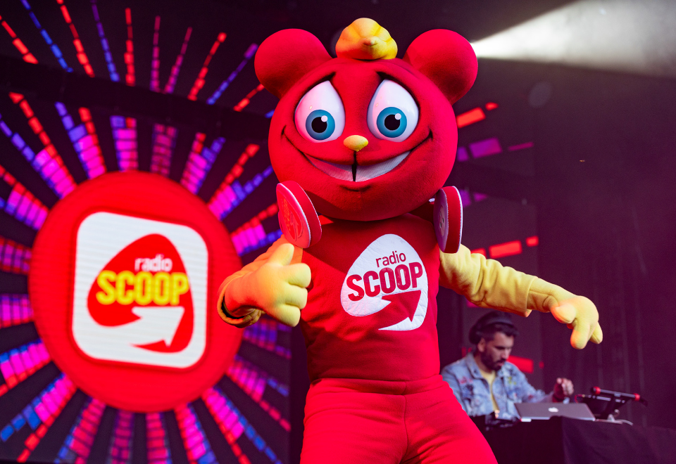 Présence de Scoopy et distribution de papier cadeau